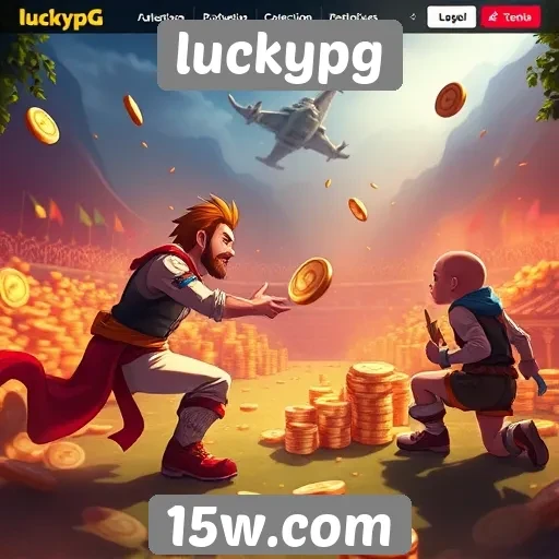 Experiência do usuário no site luckypg