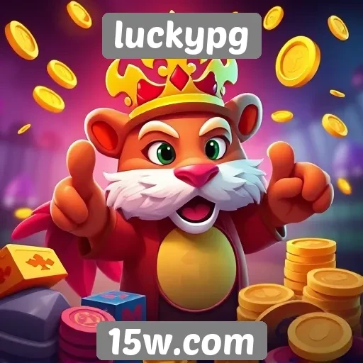 Variedade de jogos disponíveis na plataforma luckypg